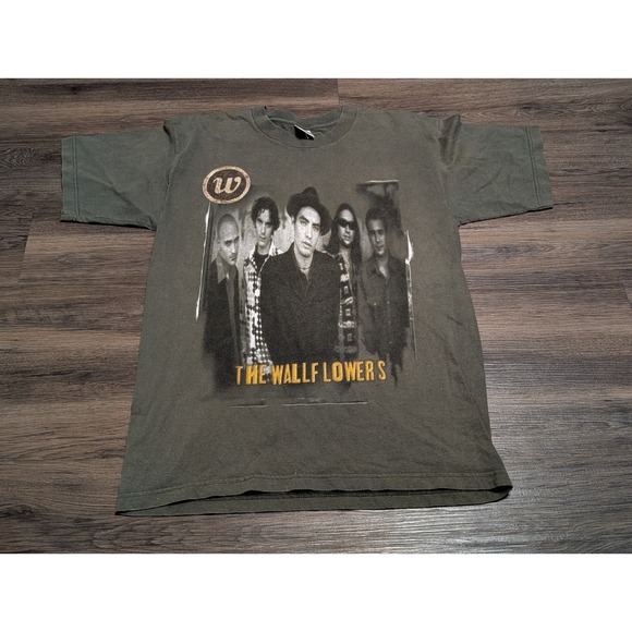 Alstyle Apparel & Activewear Other - Vintage 90s The Wallflowers Bringing Down the Horse Band T-Shirt AAA Large Olive